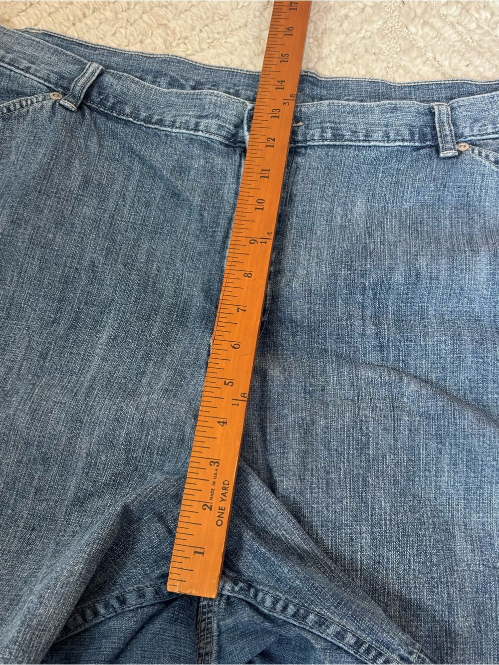 Denim cargo granola girl mom carpenter shorts - Picture 9 of 9